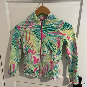 Lilly Pulitzer Zip Up Jacket - SIZE L
